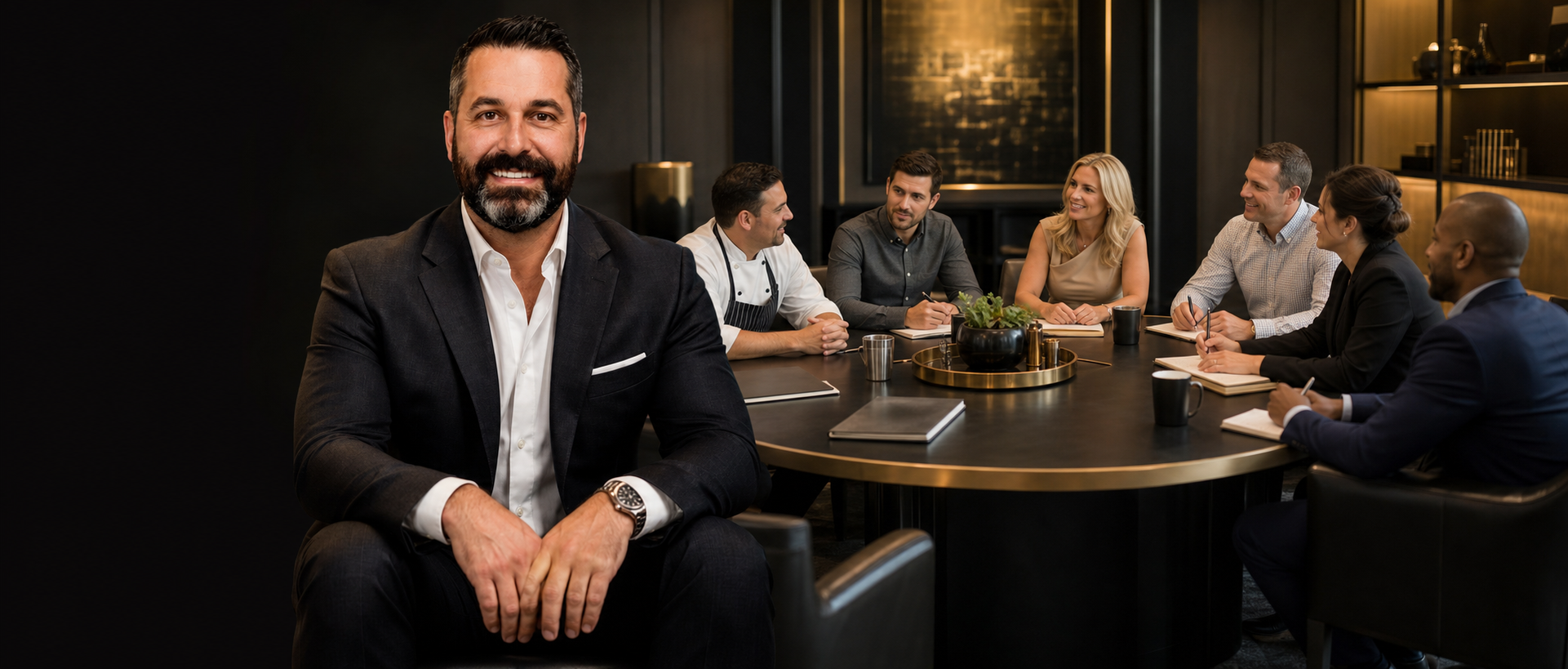 6-person B2B Closer sales training round table